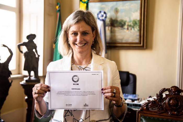 O projeto Mapa de Oportunidades, implementado pela Prefeitura, foi uma das cinco Boas Práticas apontadas na dimensão Acesso ao Mercado de Trabalho. A certificação reconhece que o município está empenhado em qualificar a governança migratória