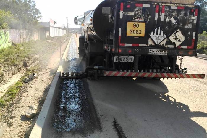 Durante o dia, os bloqueios do trânsito ocorrerão parcial ou totalmente, em cerca de 500 metros