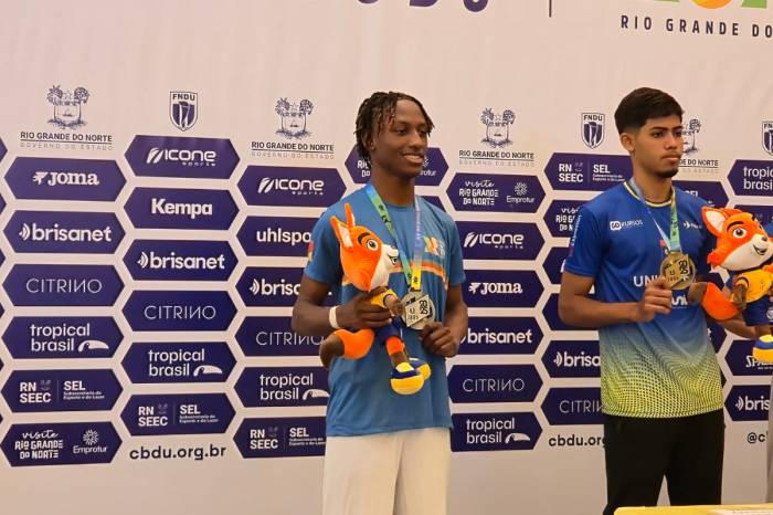 Pedro Guilherme é atleta da Prefeitura e está representando o Estado na competição