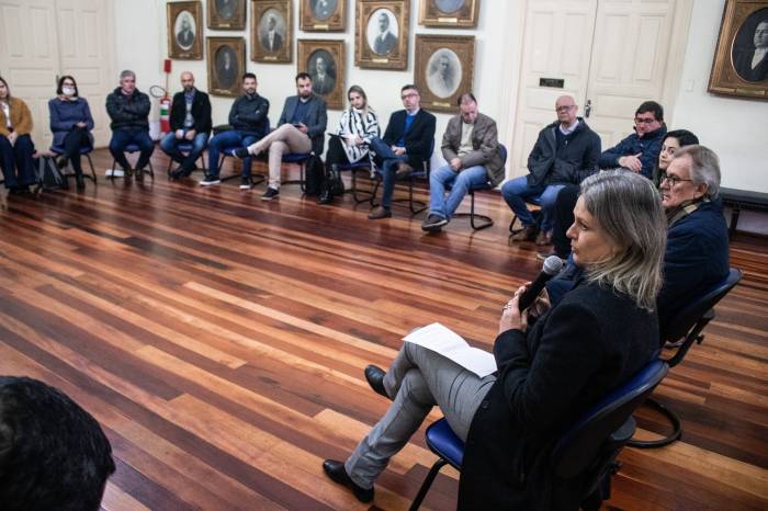 As finanças do Município também foram debatidas durante reunião nesta segunda-feira, no Paço
