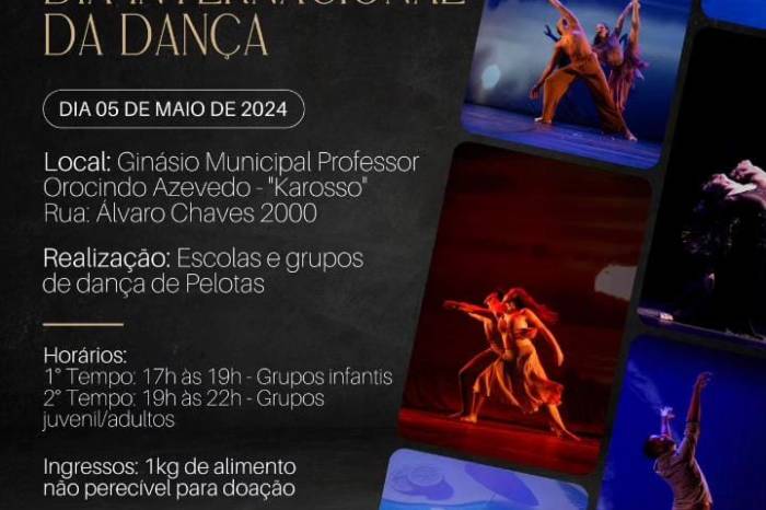 Mostra Pelotense Dia Internacional da Dança terá apresentações e oficinas abertas ao público neste fim de semana