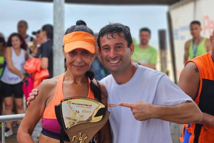 Atleta do Paradesporto é bicampeã da Meia Maratona de Pelotas