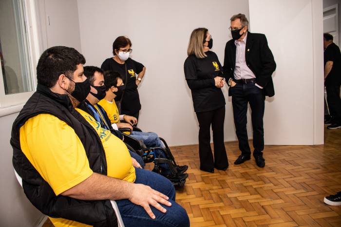 A celebração ocorreu na nova sede própria da Associação de Pais e Amigos de Jovens e Adultos com Deficiência