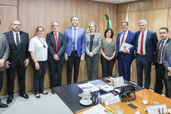 Prefeita integrou comitiva da Zona Sul que esteve no Ministério da Saúde nesta terça-feira (14)