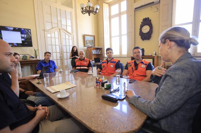 Encontro foi realizado com equipes da Defesa Civil Nacional e Municipal, além da Secretaria de Planejamento e Gestão