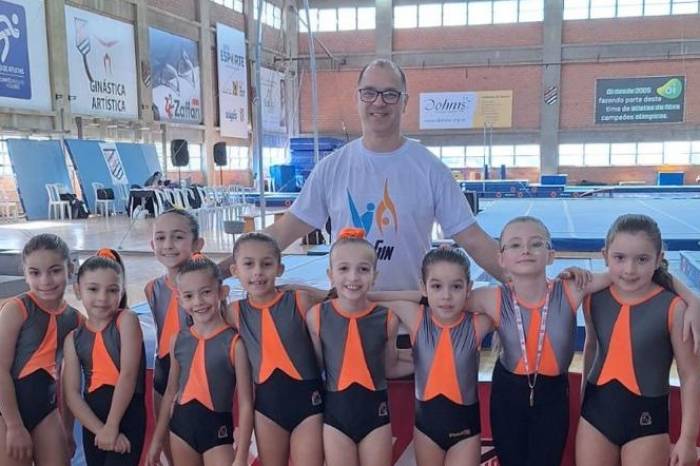 Atletas fizeram apresentações em quatro aparelhos e receberam premiações