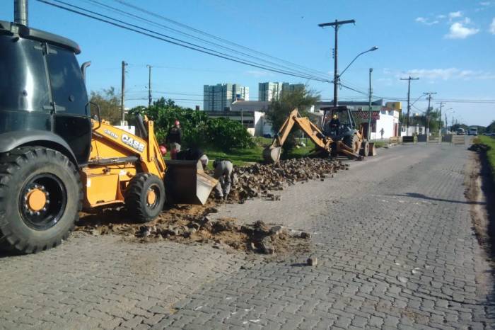 Trabalho começa entre as ruas Gonçalves Chaves e Felipe dos Santos, em aproximadamente 260 metros de extensão