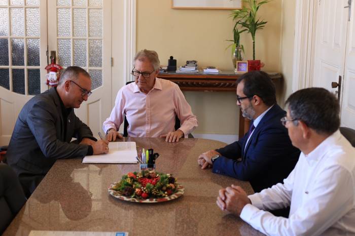 Vereador Marcos Ferreira, Marcola, responderá pelo Município até o retorno do vice-prefeito Idemar Barz, no próximo sábado (31)
