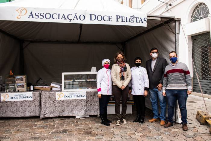 Até o próximo sábado, pelotenses e visitantes podem se deliciar com doces em pleno coração da cidade