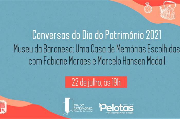 A terceira edição, nesta quinta-feira, com Marcelo Madail e Fabiane Moraes, poderá ser acompanhada, a partir das 19h, pelo canal da Secretaria de Cultura no YouTube