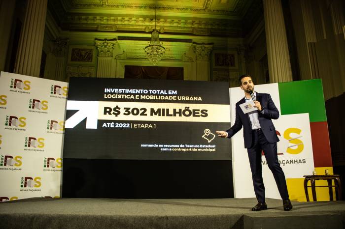 O anúncio foi feito pelo governador Eduardo Leite, na presença do prefeito em exercício, Idemar Barz, em cerimônia no Palácio Piratini