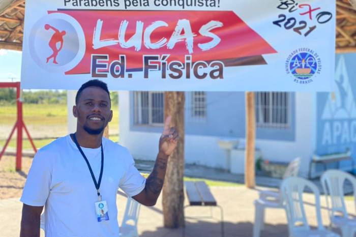 Boa pontuação no Enem garantiu a vaga no curso de Educação Física da instituição federal