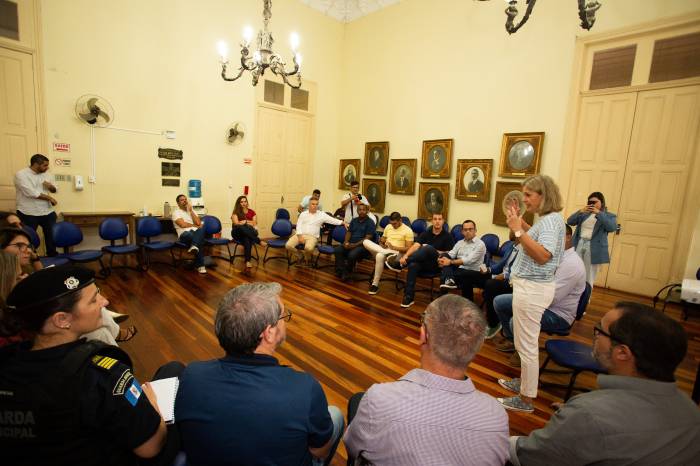 Paula apresentou o Plano de Contingência com ações preventivas de combate à violência escolar