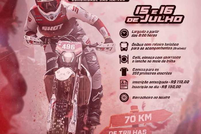 Atividade já conta com mais de 600 motociclistas inscritos