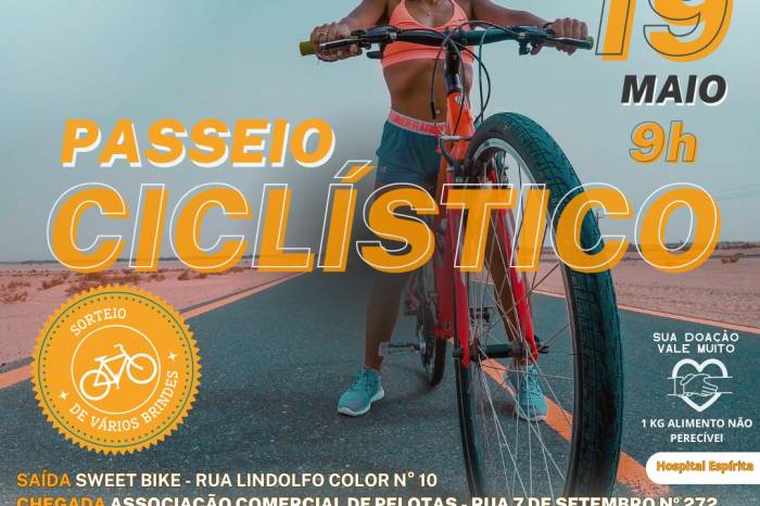Evento será domingo (19), com largada às 9h, promovido pela Prefeitura e parceiros da programação do mês dedicado à paz no trânsito