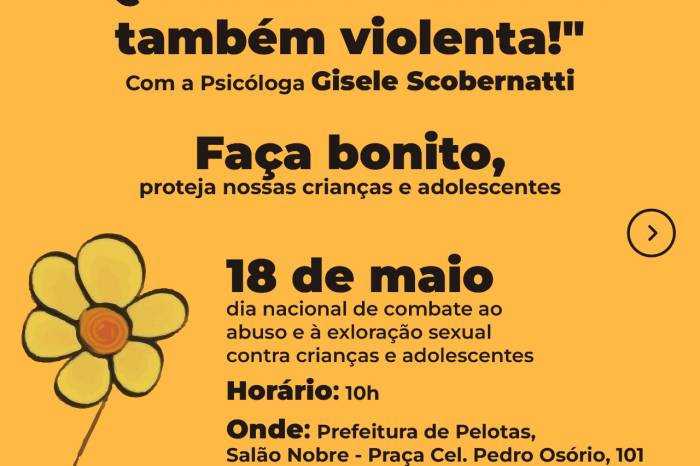 O tema será tratado em encontro organizado pela Prefeitura, com o objetivo de estimular a denúncia e proteger as vítimas