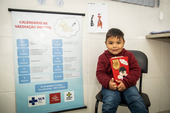 Ação teve o objetivo de ampliar a cobertura vacinal das crianças de 1 a 4 anos contra a paralisia infantil, além de atualizar as doses faltantes da Caderneta de Vacinação de menores de 15 anos