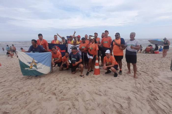 Janise da Silva, integrante do Projeto Paradesporto da Prefeitura de Pelotas, participou de evento esportivo que reforça inclusão e superação
