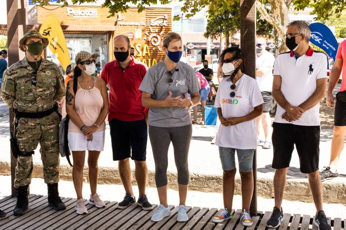 A atividade faz parte do projeto RS Mais Sustentável, da Secretaria Estadual do Meio Ambiente e Infraestrutura, em parceria com a Prefeitura