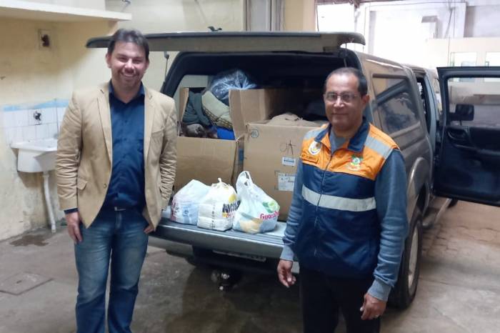 Roupas e alimentos vão beneficiar pessoas em situação de vulnerabilidade social de Pelotas