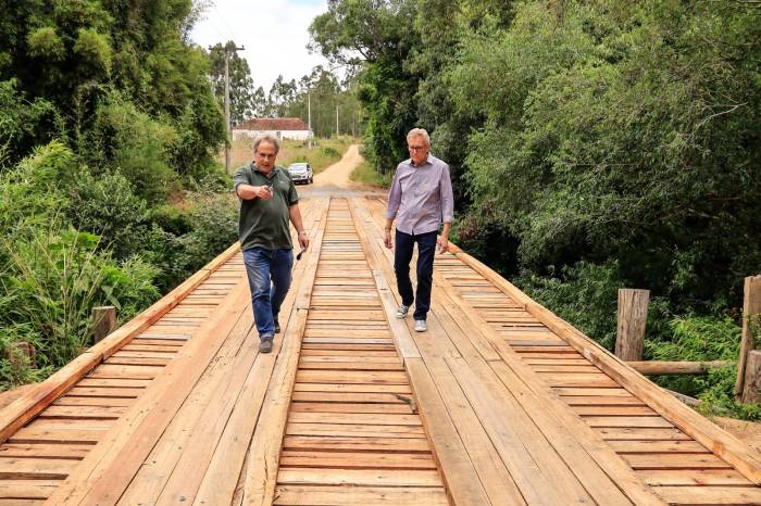 Em 2022, um total de 44 pontes da Zona Rural foram recuperadas e outras 13 construídas