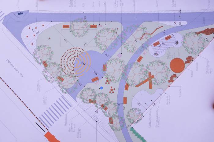Microparque infantil, projetado por meio da rede Urban95, começou a ser construído e deverá estar finalizado ainda neste ano