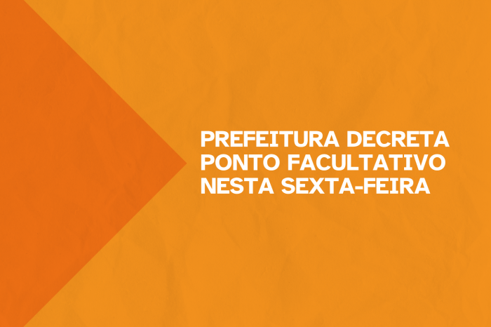 O feriado prolongado será alusivo ao Dia do Servidor Público, comemorado no dia 28 de outubro