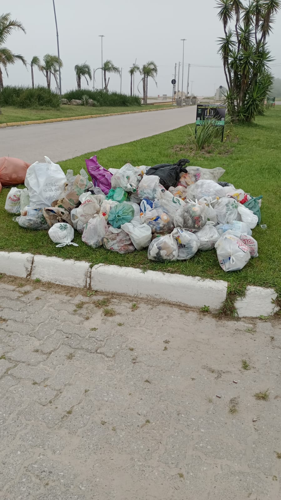 Moradores não devem colocar esse tipo de resíduo fora das lixeiras