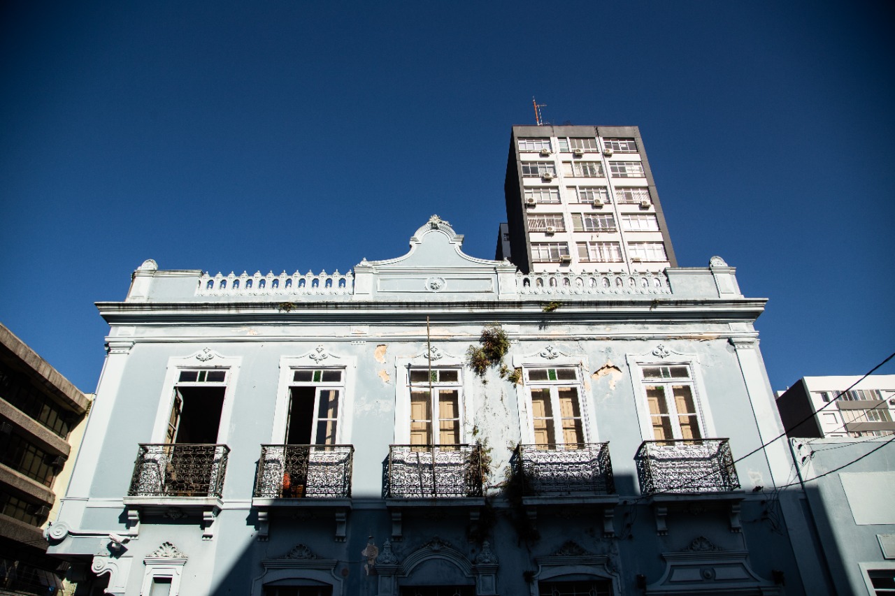 Evento marcou o início da obra de recuperação do prédio, considerado patrimônio cultural do Estado e tombado a nível municipal e federal