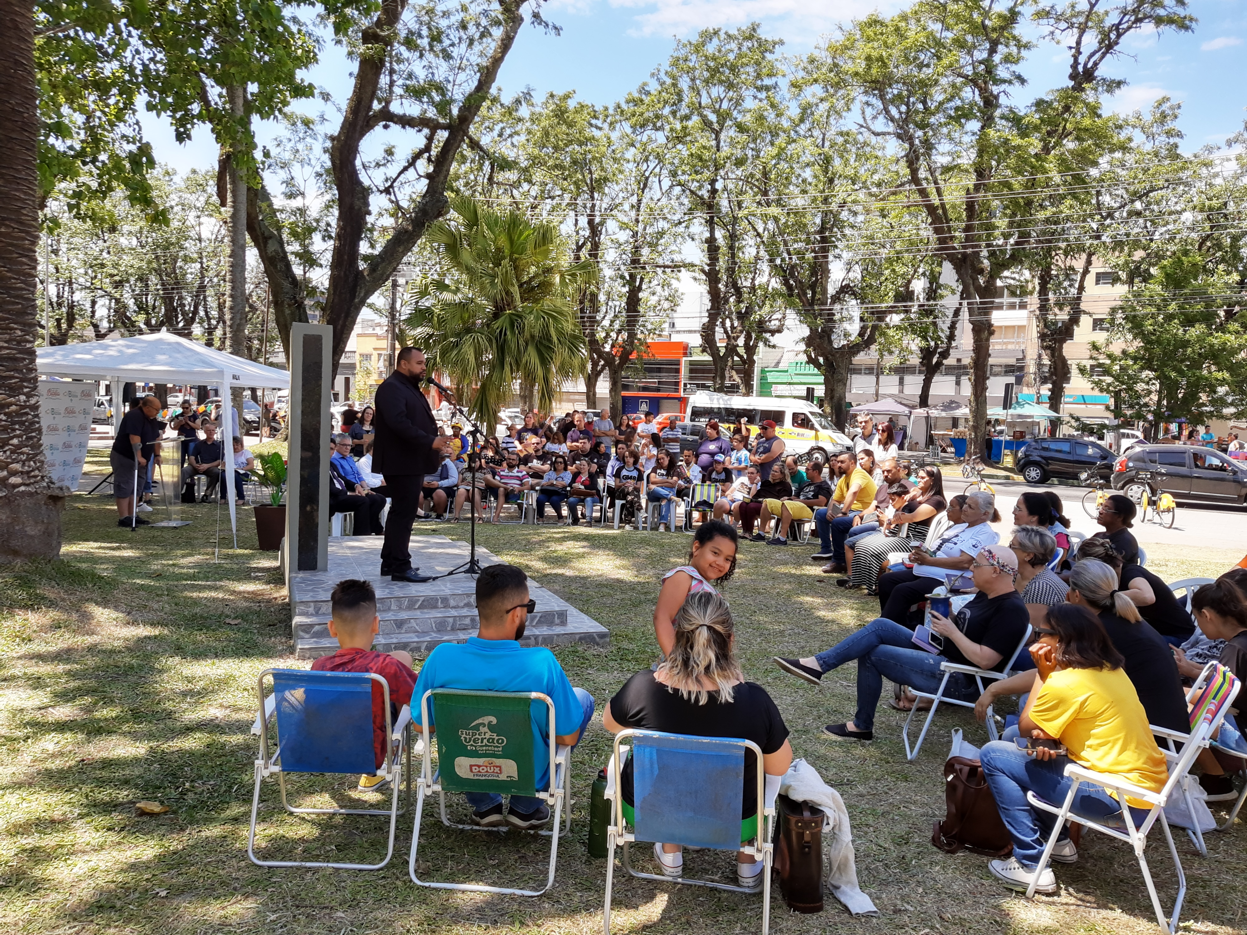 Cerimônia e atividades ocorreram no Parque Dom Antônio Zattera. Programação se estende até dia 14 de dezembro, próximo sábado