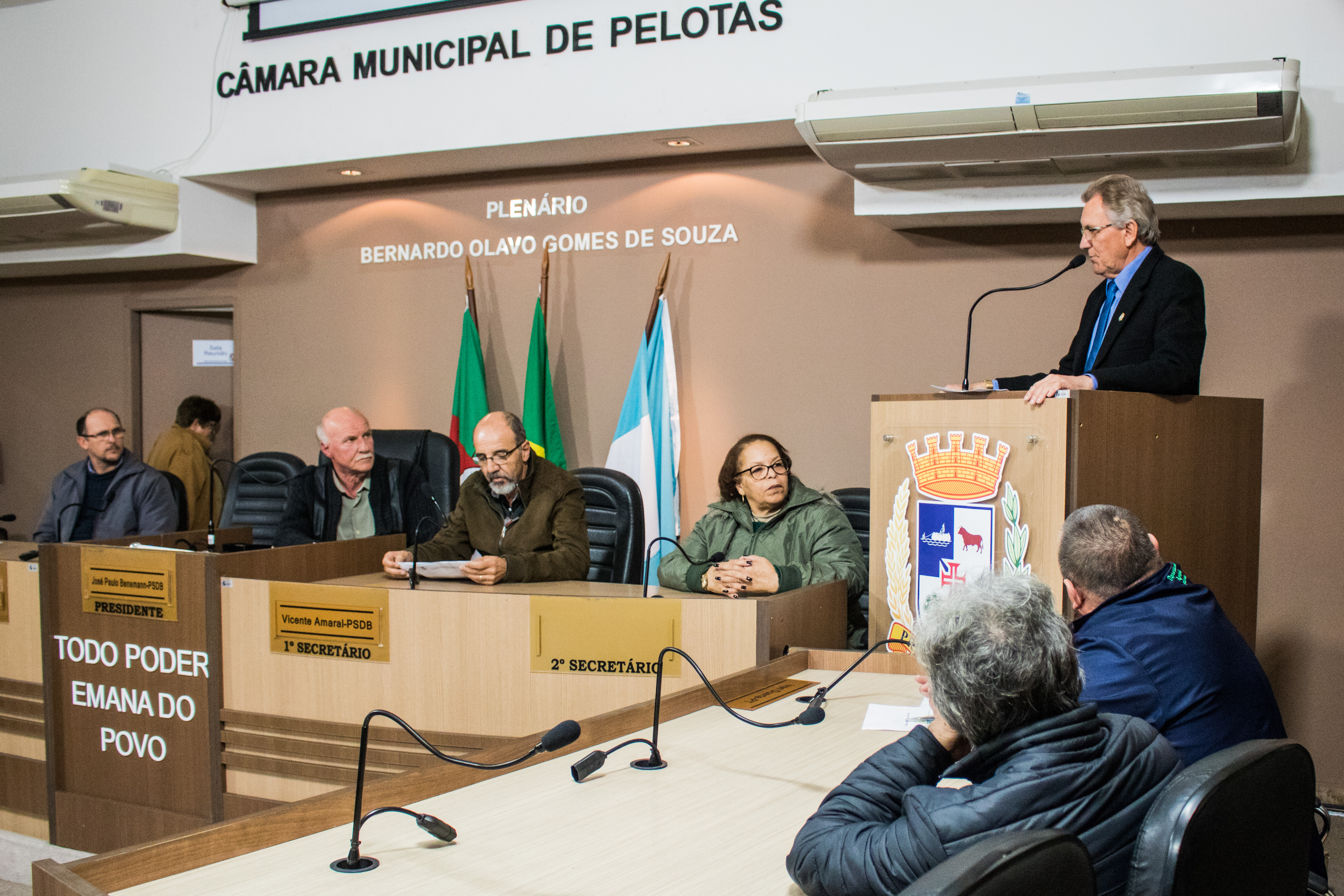 Sessão solene foi proposta pelo vereador José Paulo Benemann, nesta quarta-feira