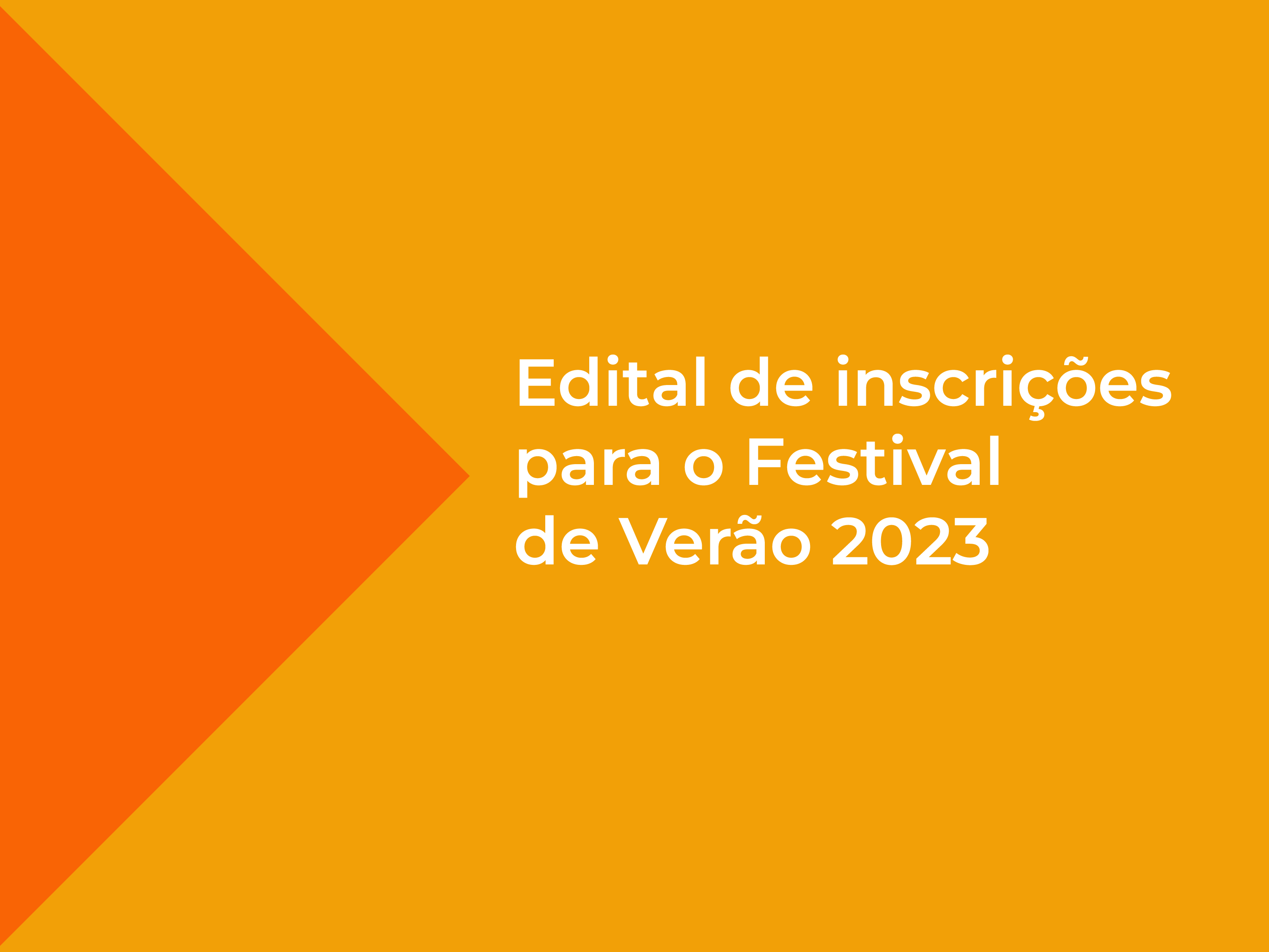 Prefeitura de Pelotas irá selecionar artistas para apresentações dentro da programação do Festival de Verão 2023 que acontece no Laranjal