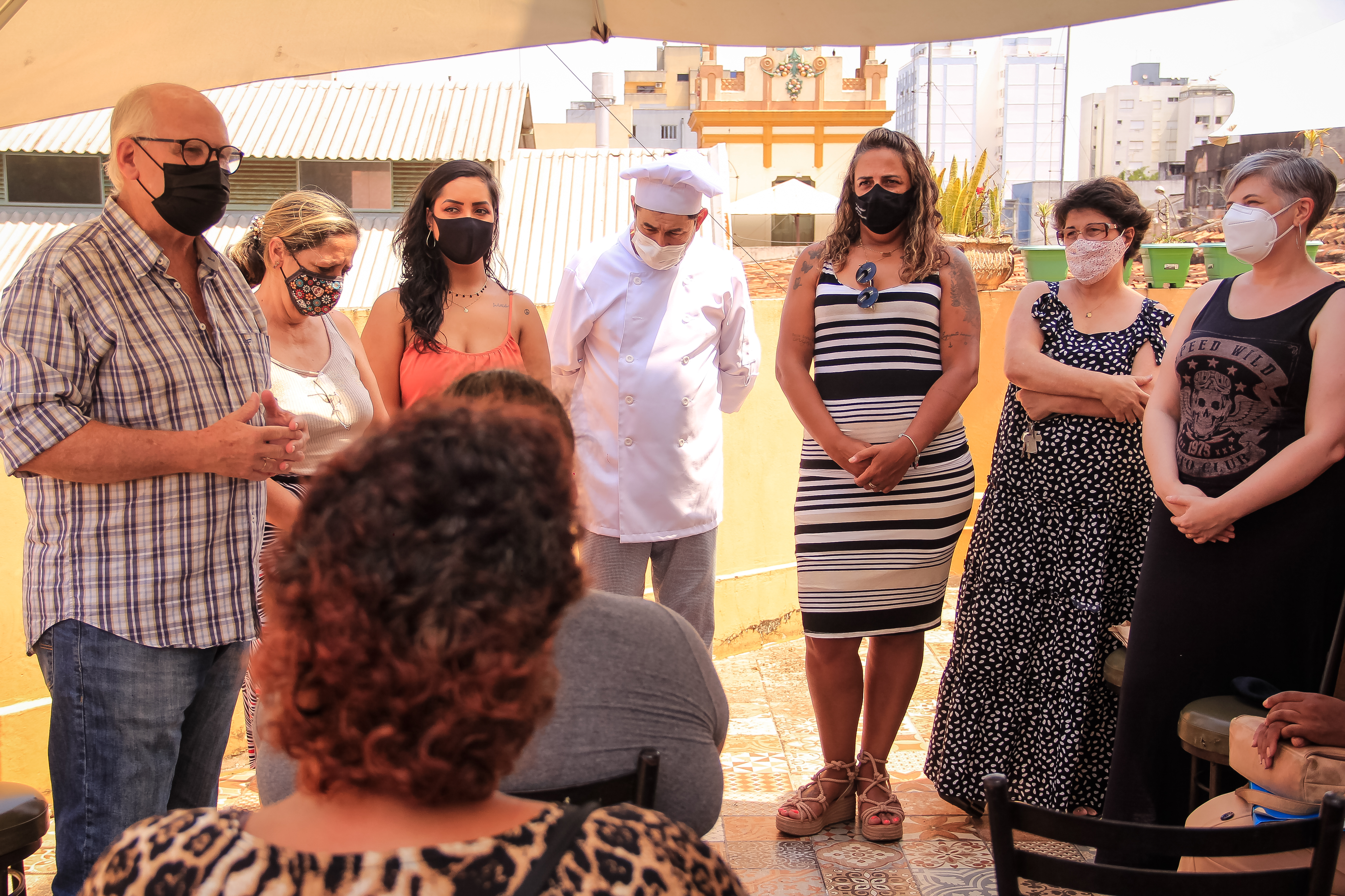 Projeto, intitulado “Enfrentamento”, faz parte do Mapa de Oportunidades, que integra o eixo de Prevenção Social do Pacto Pelotas pela Paz, com atividades que envolvem produção de salgados e artesanato