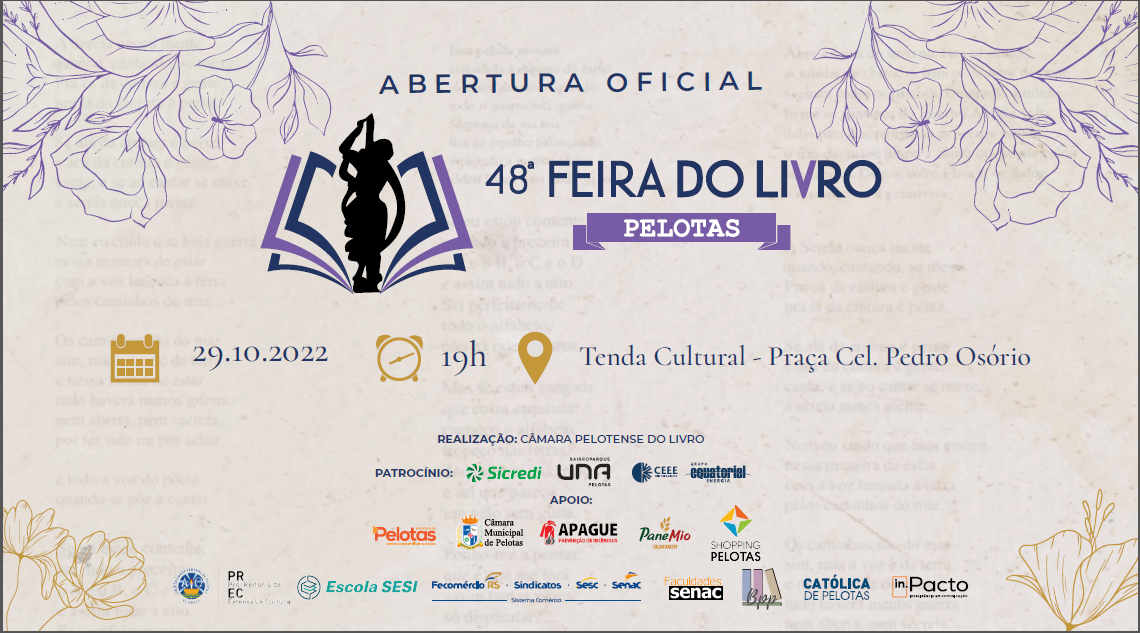 Evento será na praça Coronel Pedro Osório, entre 28 de outubro e 15 de novembro