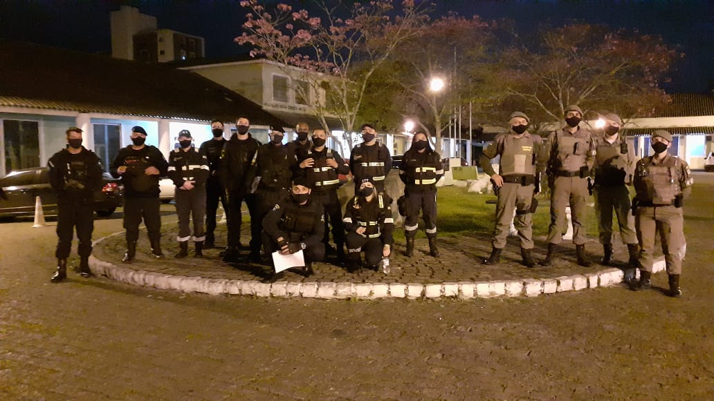 Agentes de segurança e fiscalização atuaram no combate a aglomerações e perturbação do sossego público durante o final de semana e a véspera da segunda-feira, 20 de Setembro