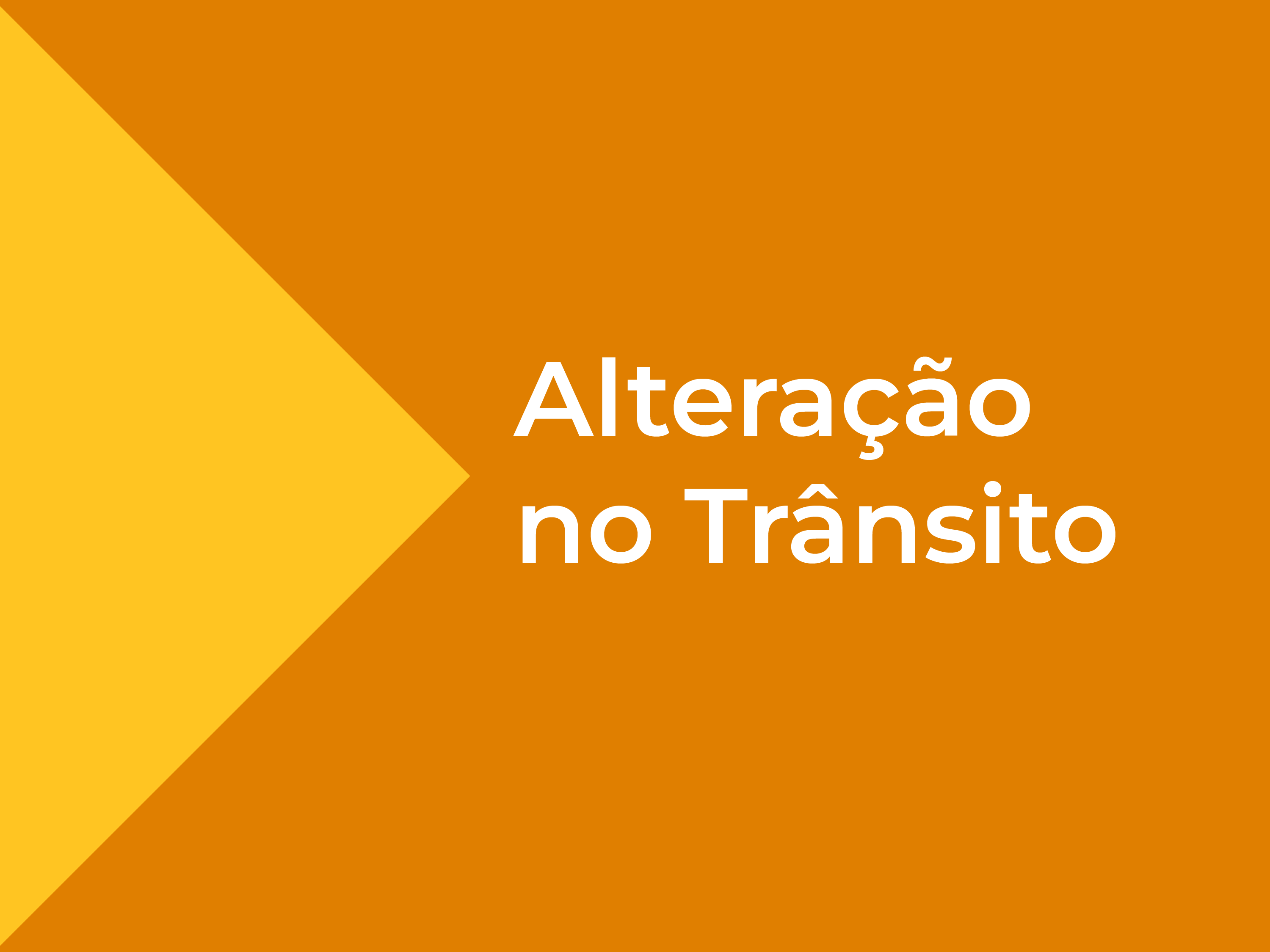 Obras de drenagem alteram o percurso na avenida Dom Joaquim