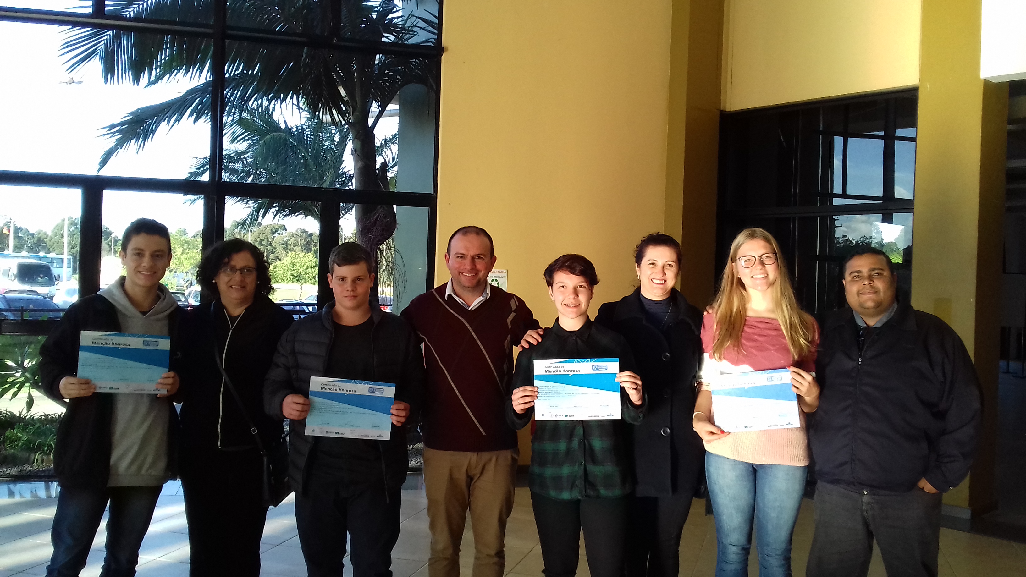 Cerimônia na Furg premiou 13 estudantes de Pelotas pelo desempenho na 13ª Olimpíada Brasileira de Matemática das Escolas Públicas