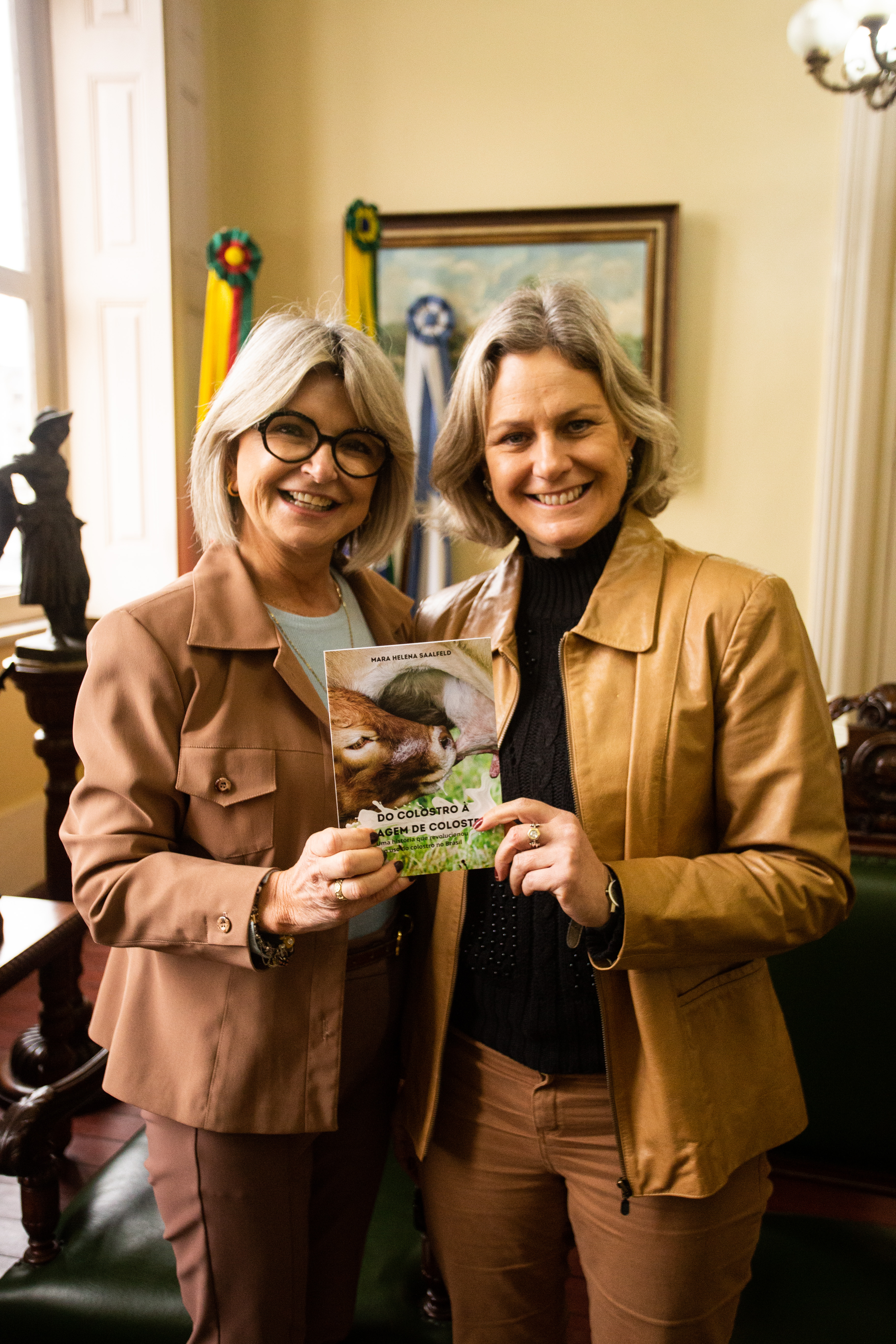 O encontro serviu para apresentação de pesquisa sobre colostro.