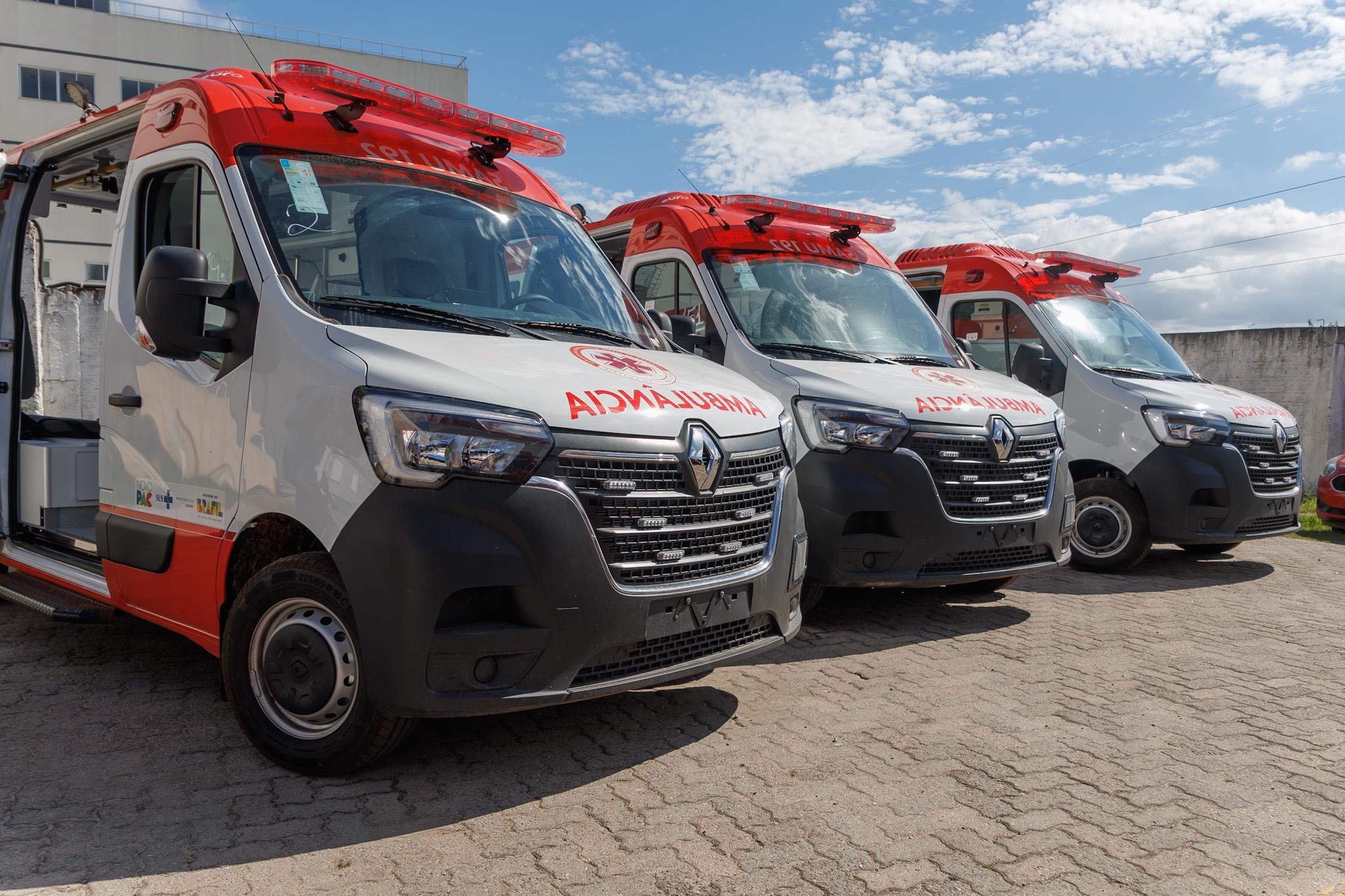 A nova frota garante mais segurança para as equipes e para a população