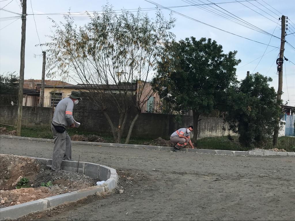 Projeto Pavimentação nos Bairros, do programa #ObraNoBairro, beneficia cinco vias daquela área da cidade
