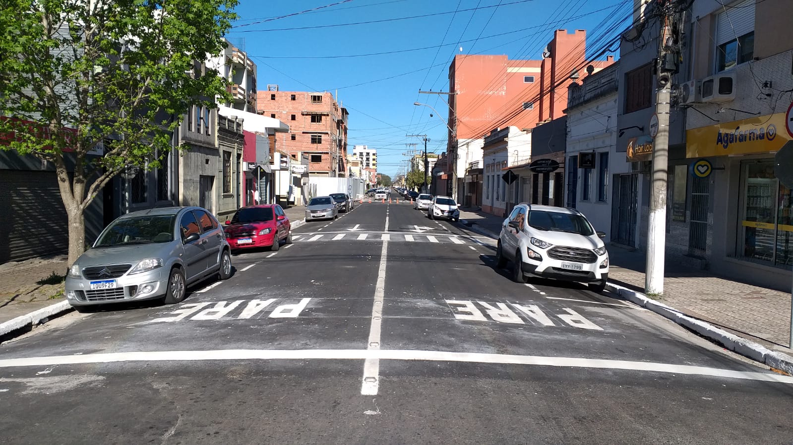 Nova sinalização provoca alterações no trânsito. Mudanças otimizam fluxo de veículos pela via