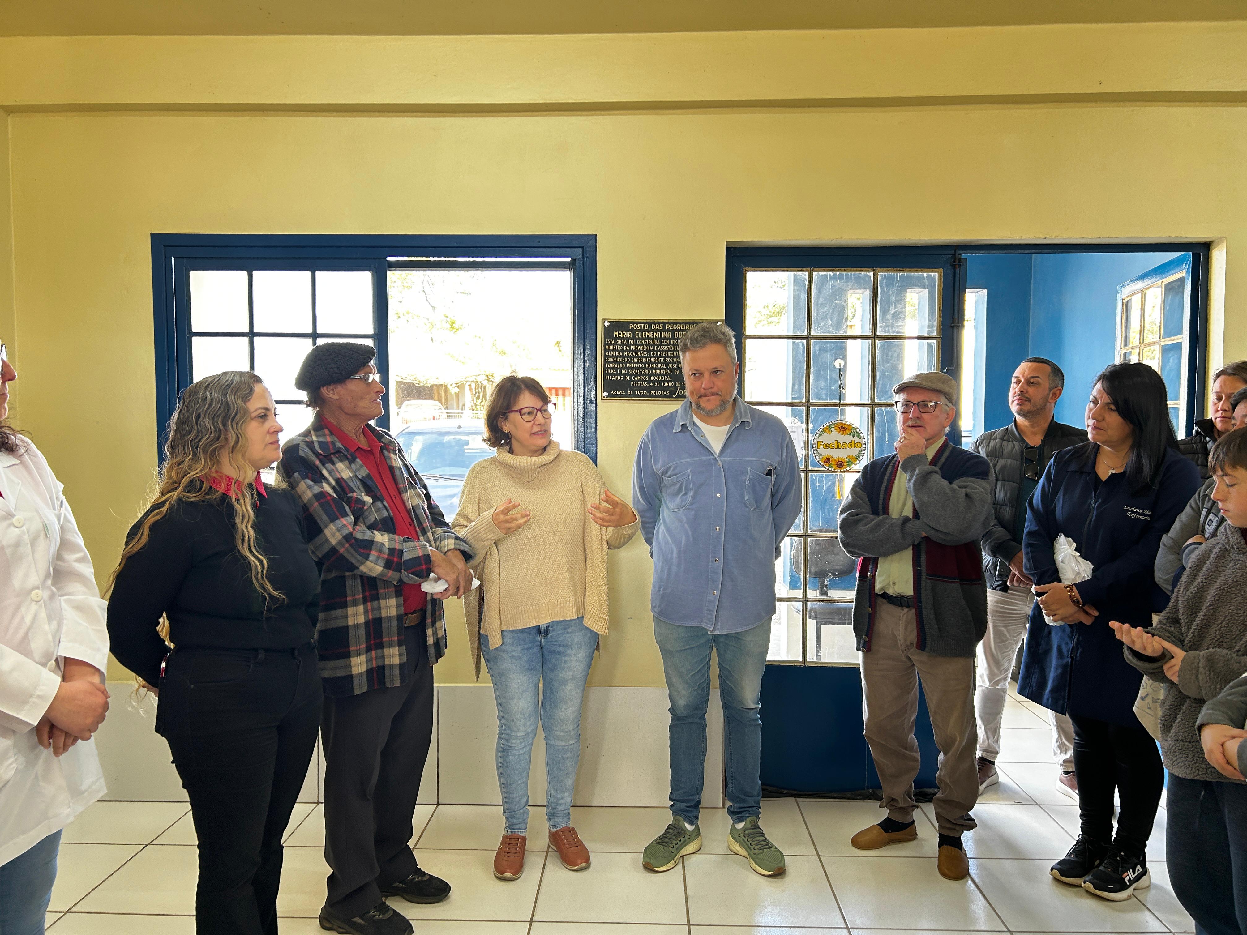 Visitas às Unidades têm o objetivo de levantar demandas dos servidores e avaliar condições das UBSs