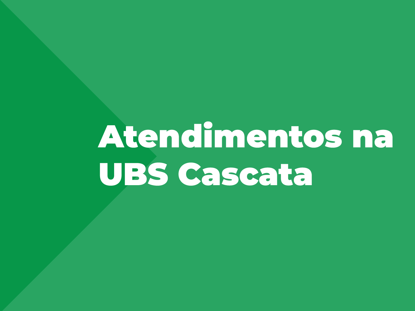 População pode buscar os serviços ofertados até as 13h30