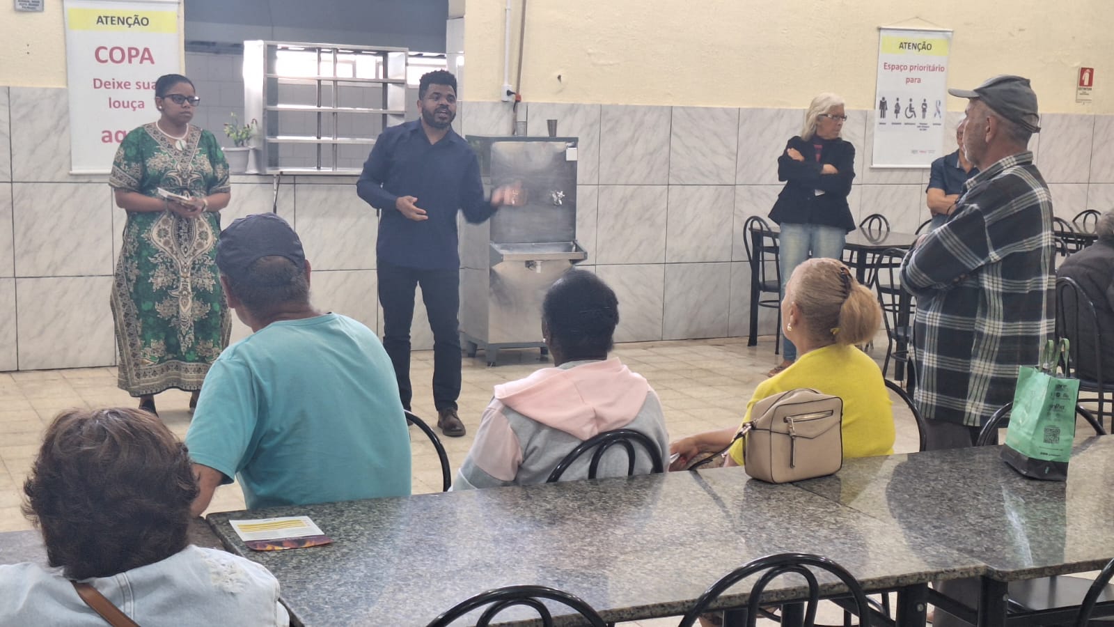 Atividade incluiu apresentação da campanha “É racismo? Denuncie”