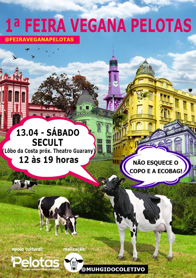 Vai ser neste sábado (13). Traga sua ecobag, copo ou canequinha, e venha participar