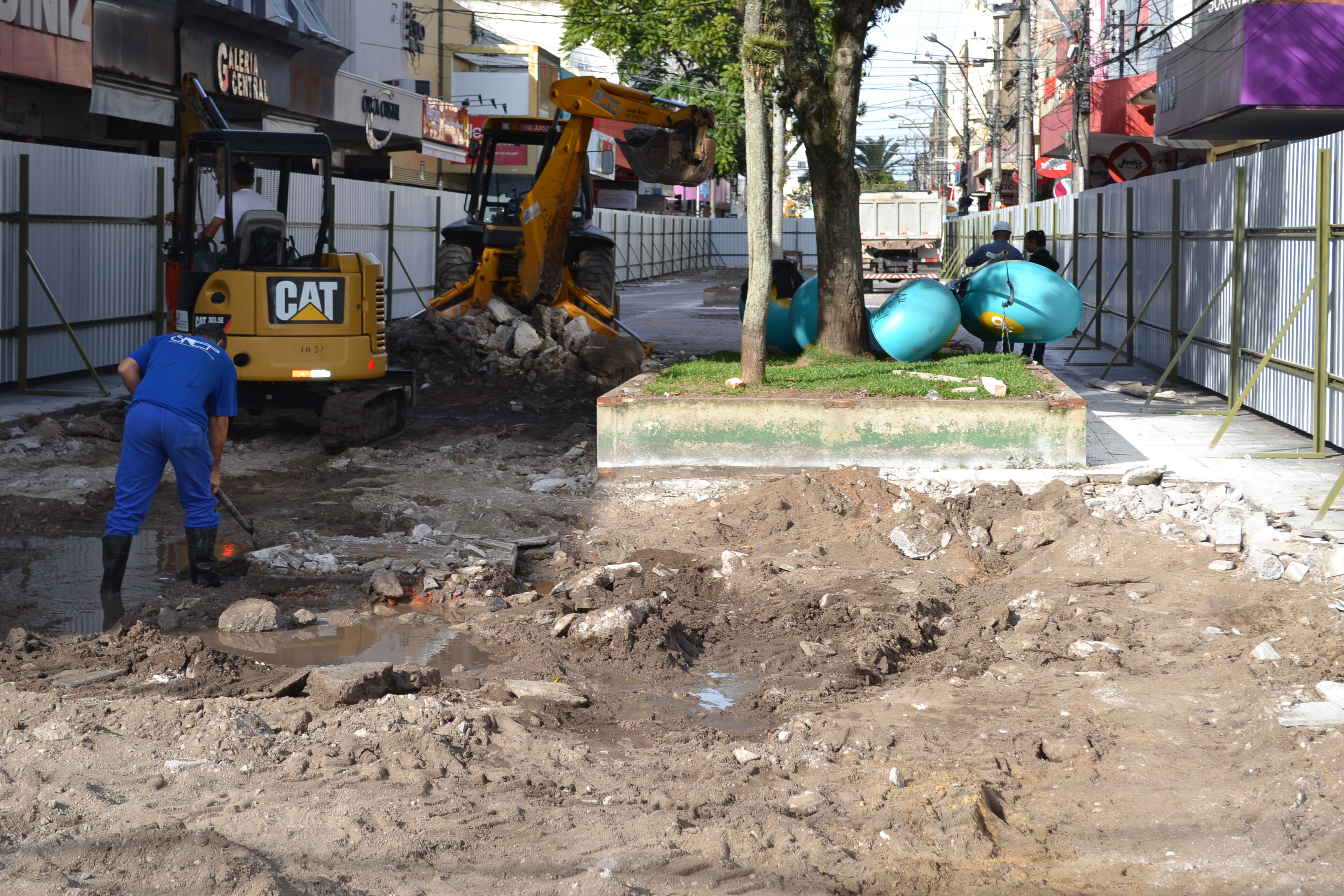 Maior parte das pessoas entende que o transtorno causado pelas obras é necessário às melhorias