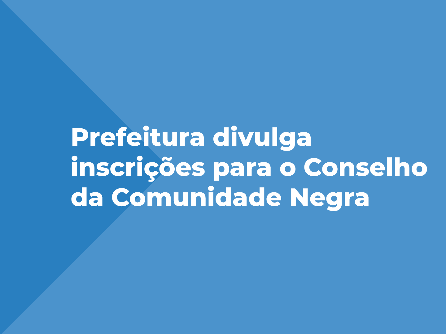Instituições não governamentais interessadas podem se inscrever até o dia 11 de novembro, para participar da eleição dos membros para a gestão 2023/2026