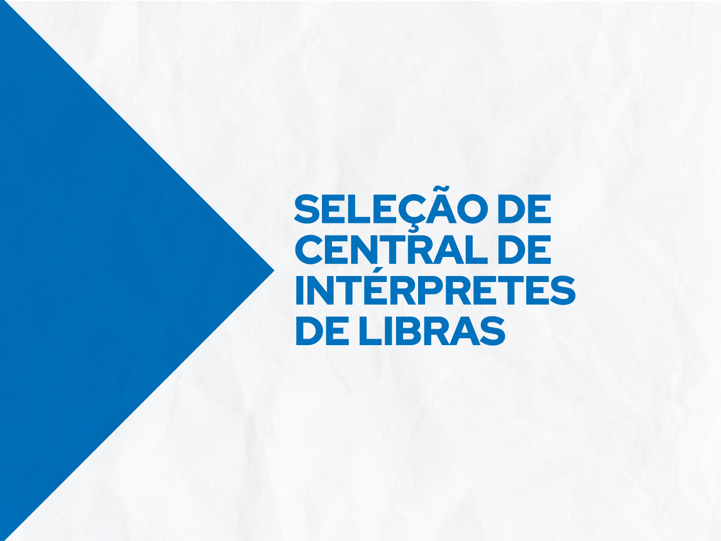 Entidades interessadas em participar devem mandar propostas até o dia 12/12