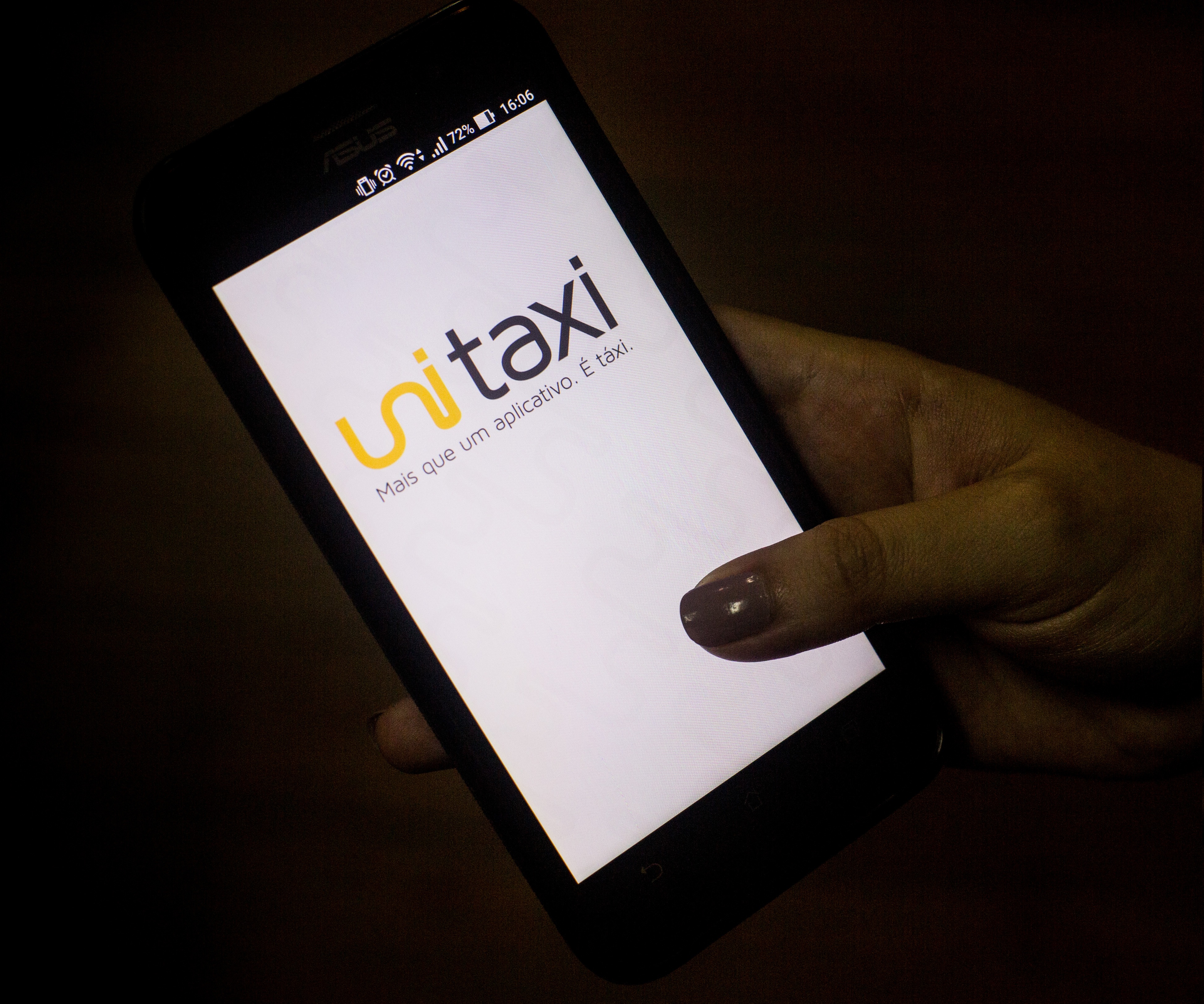 'UniTaxi' está em funcionamento há 10 dias, com 60 profissionais cadastrados