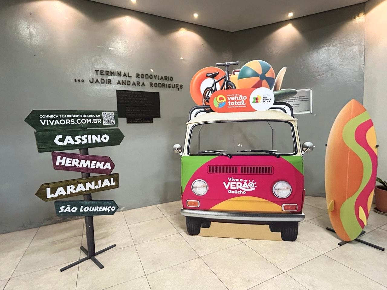 No cenário de verão, destinos atrativos do RS são acessados via QR Code